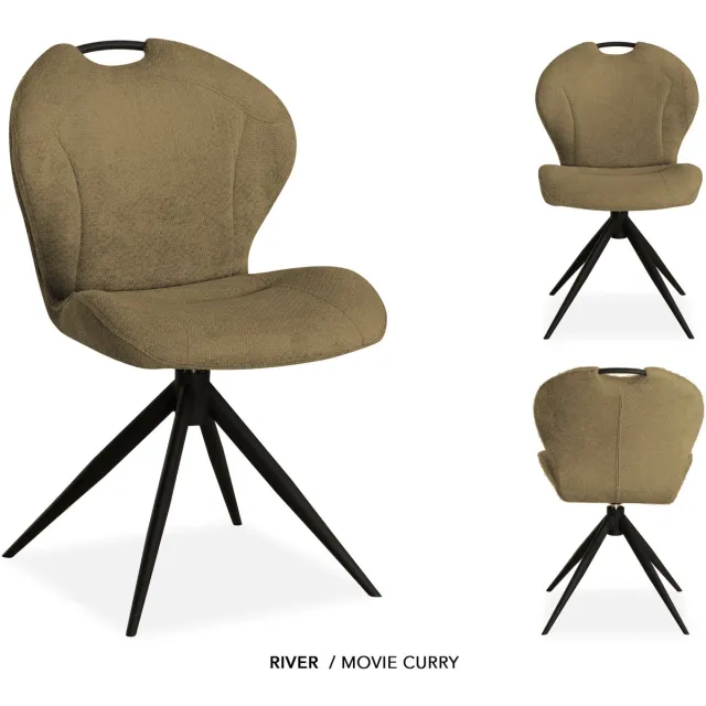Maxfurn MX-Sofa - Stoel River / Kleur: Curry
