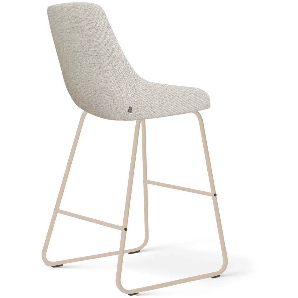 Nolon Nino-Isa barkruk beige gemêleerd - beige onderstel - 65 cm, foto 3