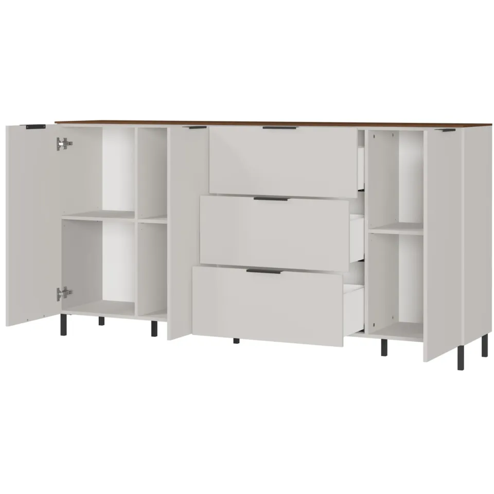 dressoir Amalfi zand-walnoot, foto 2
