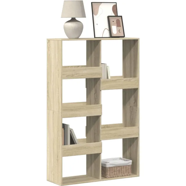 vidaXL Boekenkast 100x33x155,5 cm bewerkt hout sonoma eikenkleurig Bruin