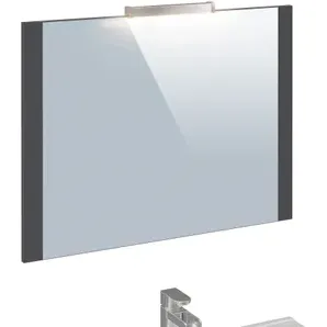 T-bath Badmeubelset Milenio 80cm Grijs Glanzend, foto 4