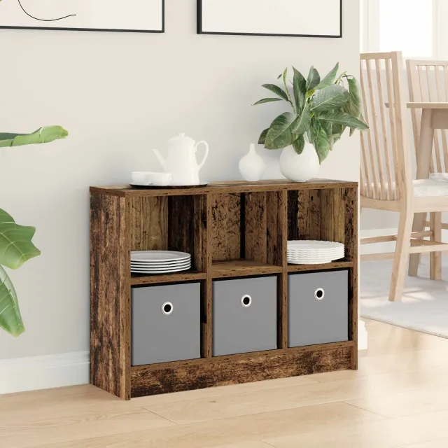 vidaXL Dressoir Oudhout 73,5 x 22,5 x 53,5 cm Bruin