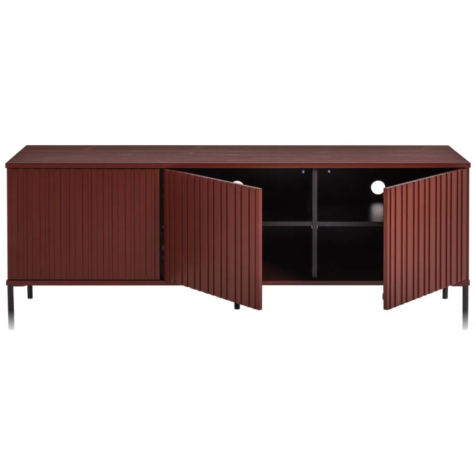 WOOOD New Gravure tv-meubel bordeauxrood, foto 2