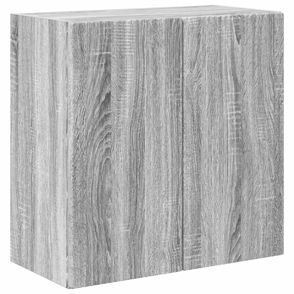 vidaXL TV-wandkast 59,5 x 31 x 60 cm Grijs Sonoma Bewerkt hout, foto 3