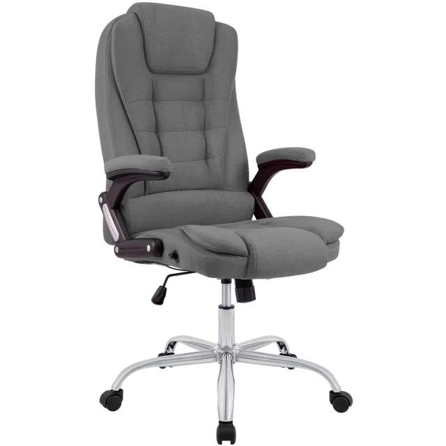 Luxe Comfort Monza 0043 bureaustoel - stof - grijs