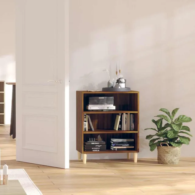 vidaXL Dressoir 57x35x70 cm spaanplaat bruin eikenkleur, foto 2