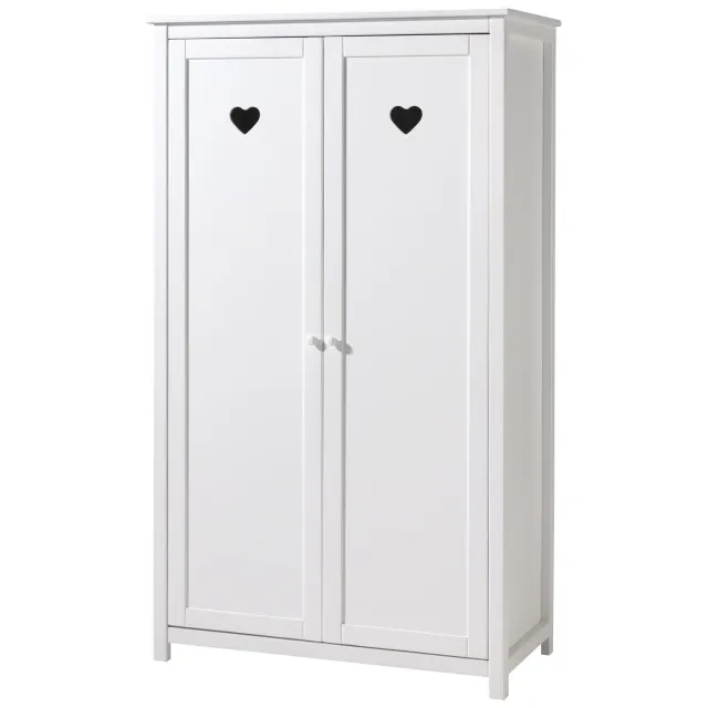 Jaxx kledingkast Amori 2-deurs White