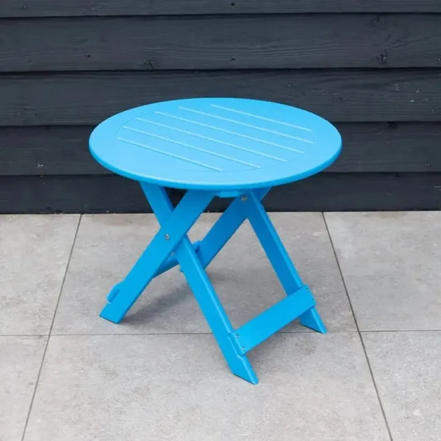 Canada Comfy Chair Originele Adirondack Bijzettafel | Kunststof | Lichtblauw | Side Table | Binnen 2-5 werkdagen geleverd | 10 jaar garantie | Canada Comfy Chair