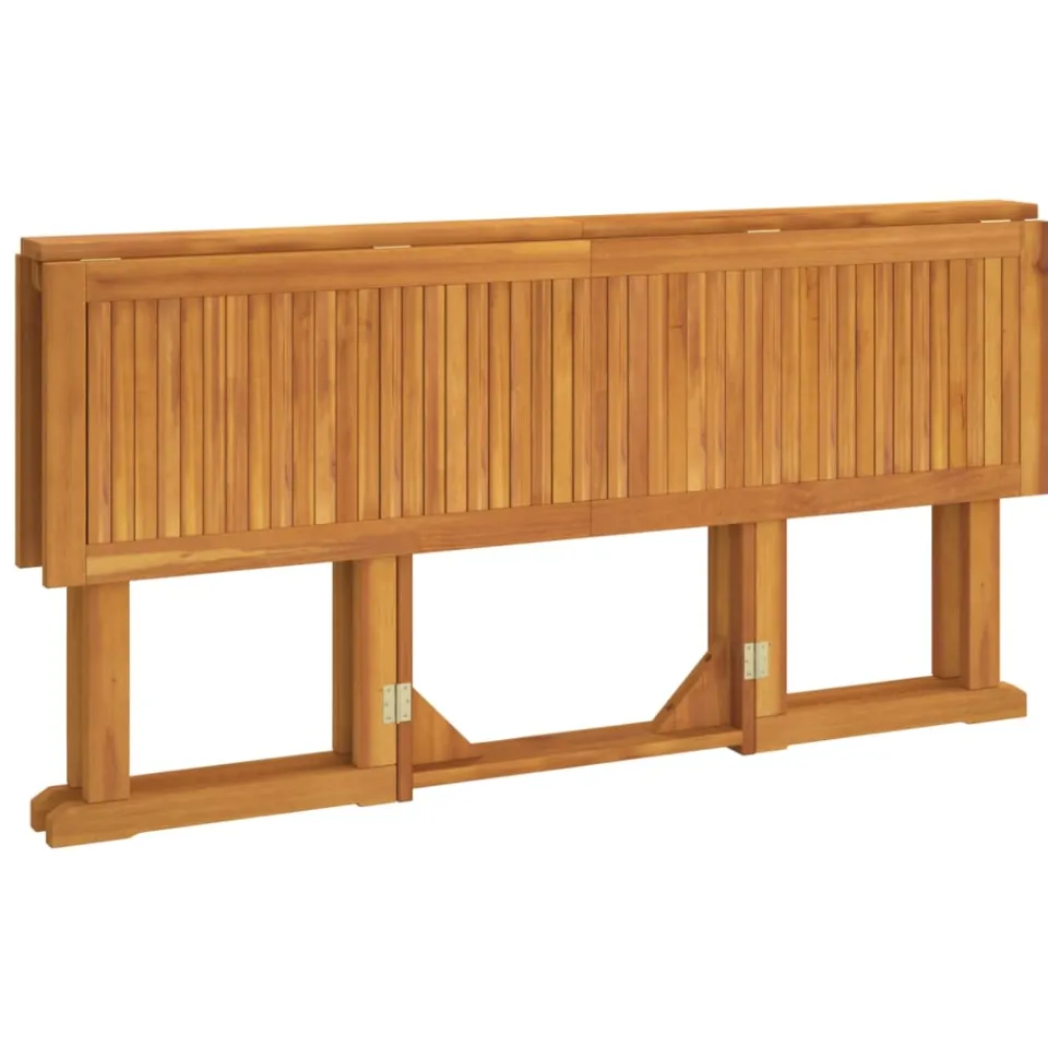 vidaXL Tuintafel inklapbaar 150x90x75 cm massief teakhout bruin, foto 4