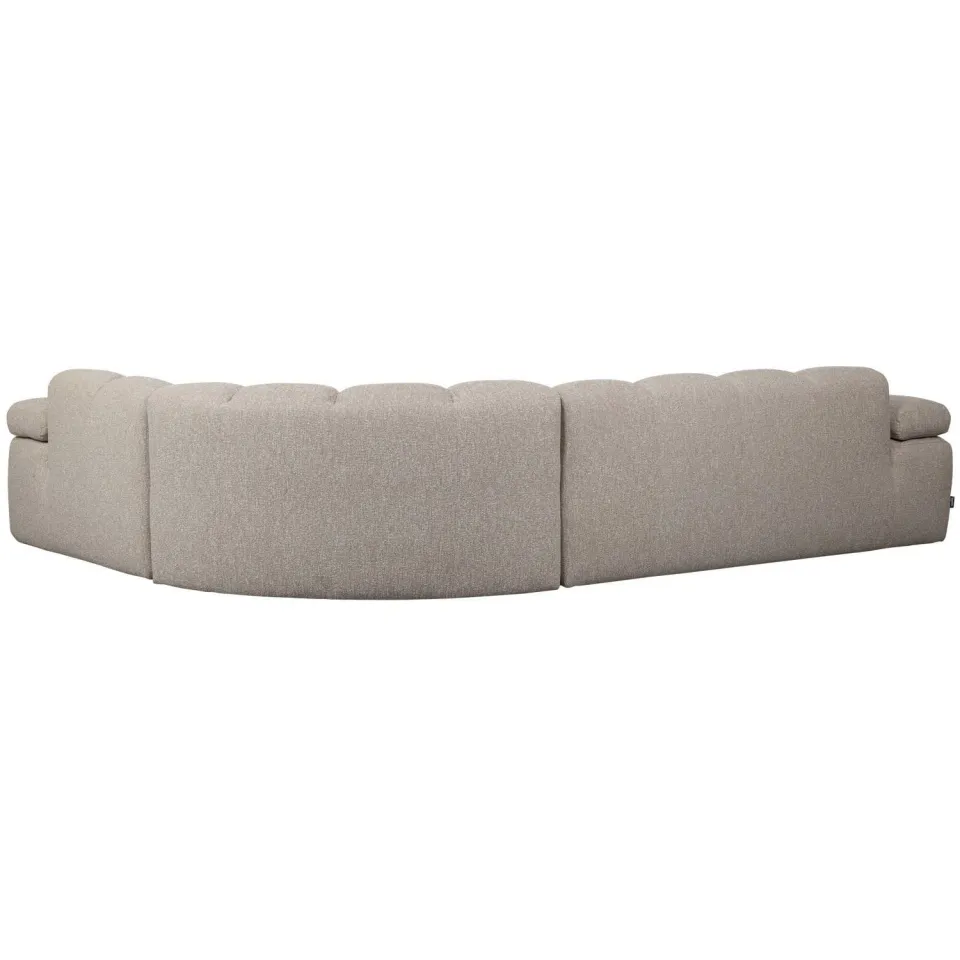 WOOOD Mojo Hoekbank Rechts - Bouclé - Beige Melange - 74x310x230, foto 2