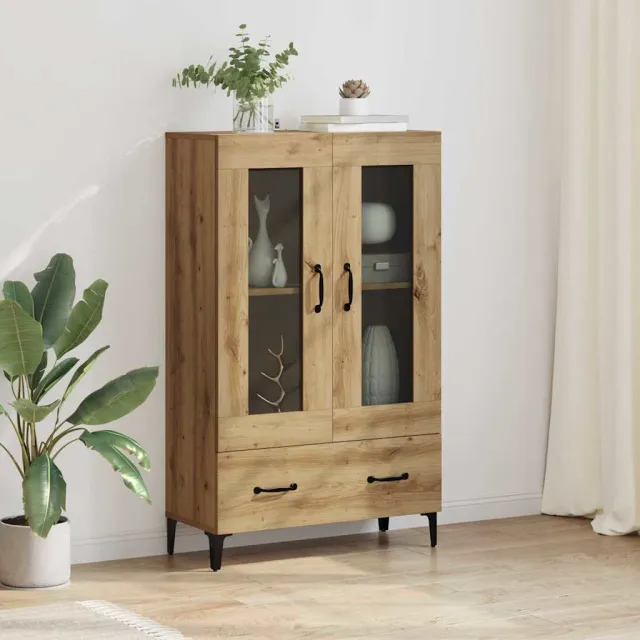 vidaXL Highboard Artisan Eiken 70 x 31 x 115 cm, foto 2