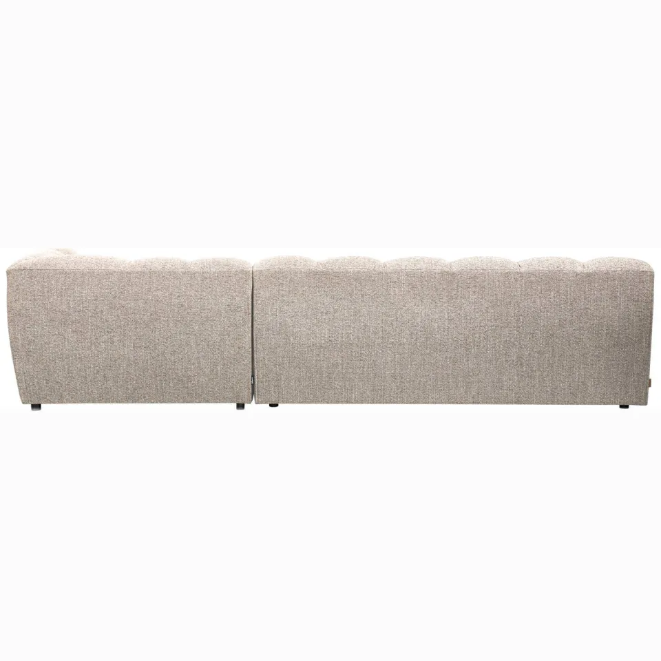 WOOOD Allure Chaise Longue Bank Rechts - Stof - Naturel - 79x324x165, foto 2
