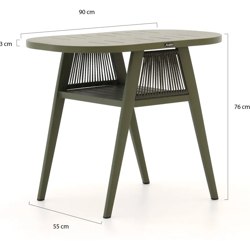 Manifesto Furniture Manifesto Borsea balkonset 3-delig groen, foto 4