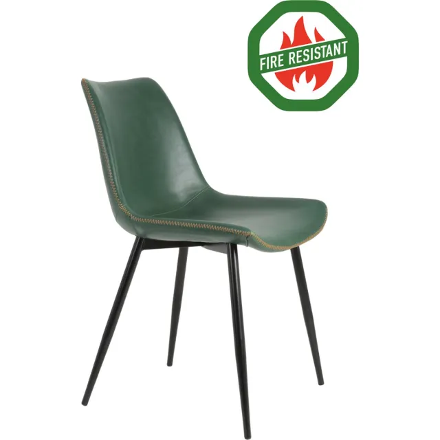 Light & Living D - Light & Living - Eetkamerstoel KOVAC FR - 56x46x78cm - Groen
