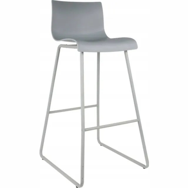 Novaei Barkruk Grijs - Modern in Comfortabel
