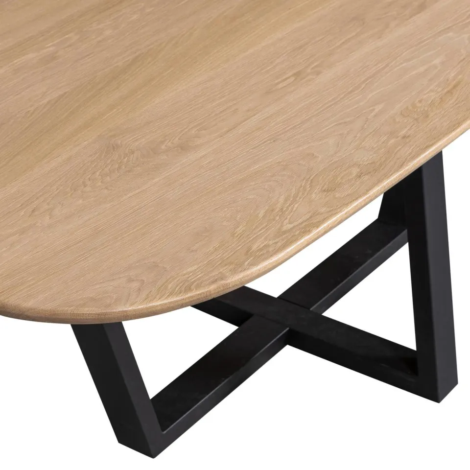 WOOOD Tablo tafelpoot mat zwart, foto 6