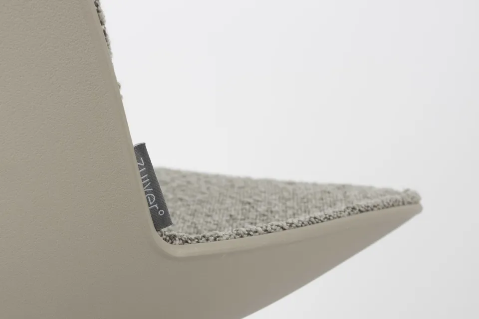 Zuiver Albert Kuip bureaustoel bouclé taupe, foto 6
