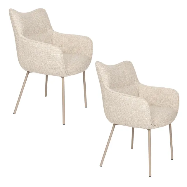 Housecraft Living Jacques eetkamerstoel beige