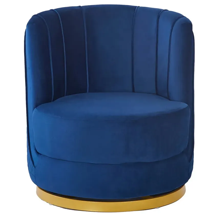 Fauteuil Feline donkerblauw blauw, foto 2