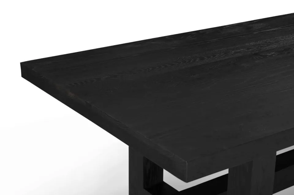 Giga Meubel Eettafel Frans - Mangohout - 300cm, foto 4