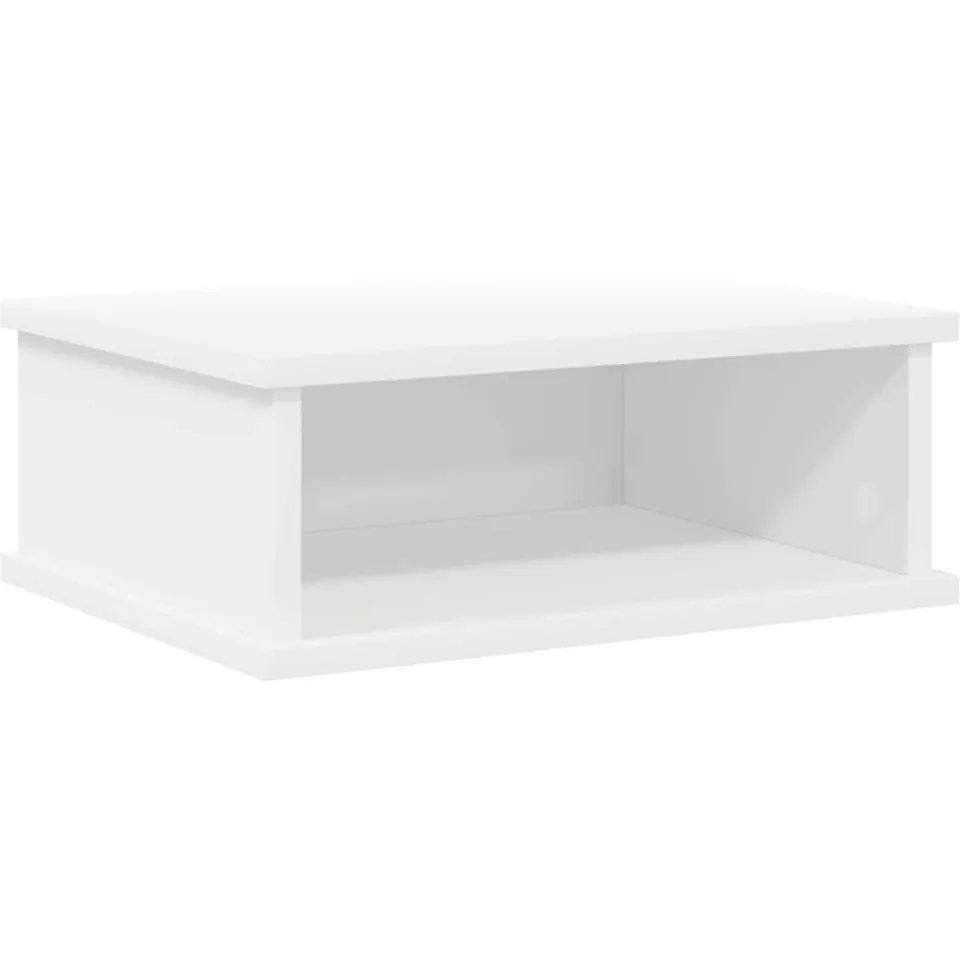 vidaXL Nachtkastje Wit 40 x 31 x 15 cm Bewerkt hout, foto 3