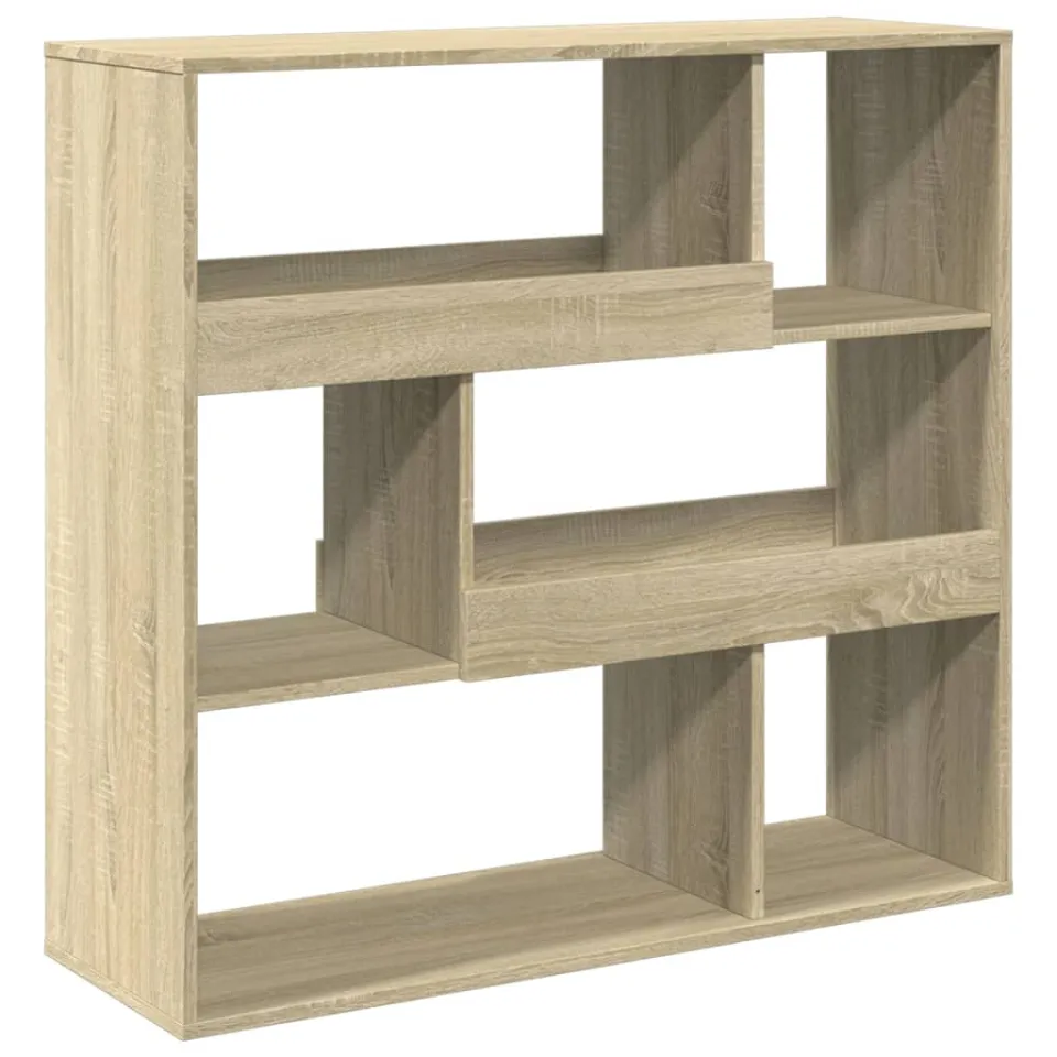 vidaXL Kamerscherm 100x33x94,5 cm bewerkt hout sonoma eikenkleurig, foto 4