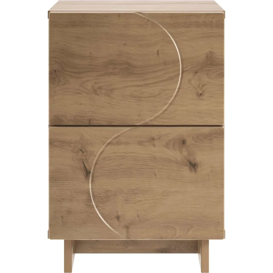 vidaXL Nachtkastje 2 st Artisan eiken 33,5 x 34,5 x 50 cm Bewerkt hout, foto 4