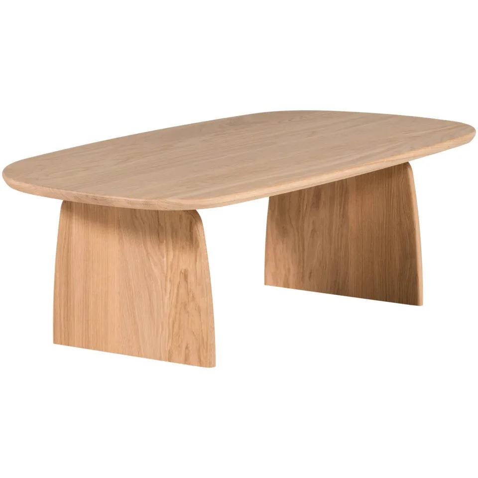 WOOOD Tablo Salontafel 110 cm - Eiken - Transparant - 35x110x59, foto 5