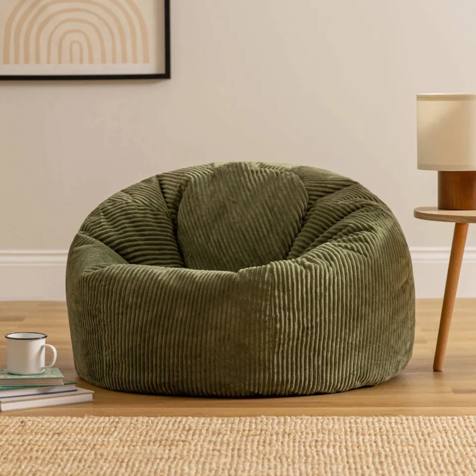 iCON Zitzak Fauteuil Kingston saliegroen, foto 4