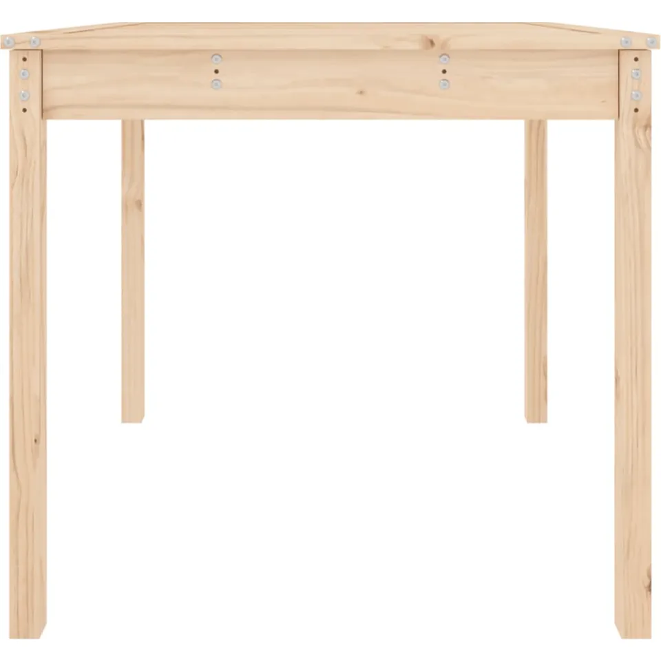 vidaXL Tuintafel 82,5x82,5x76 cm massief grenenhout bruin, foto 4