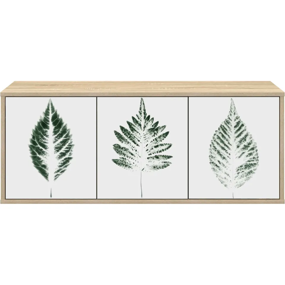 vidaXL Wandgemonteerd tv-meubel HANAU 102 x 33 x 40 cm Sonoma Eiken, foto 4