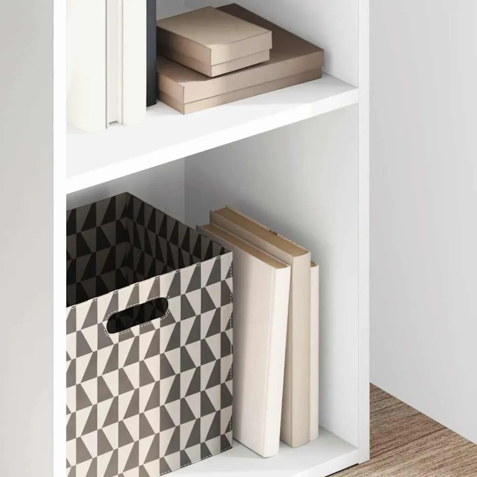 vidaXL Boekenkast 40x30x152 cm bewerkt hout wit, foto 3
