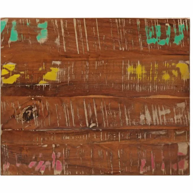 vidaXL Tafelblad rechthoekig 60x50x2,5 cm massief gerecycled hout Bruin