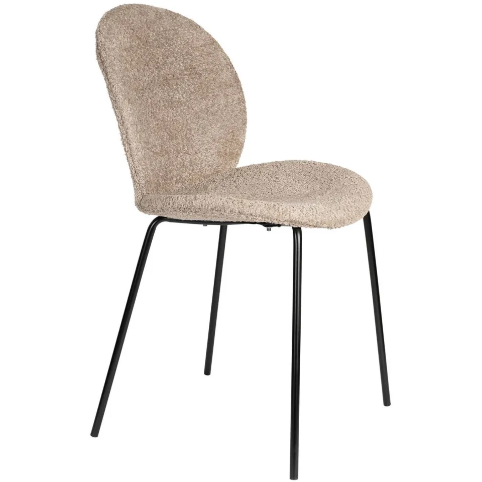 Zuiver Bonnet eetkamerstoel beige, foto 2