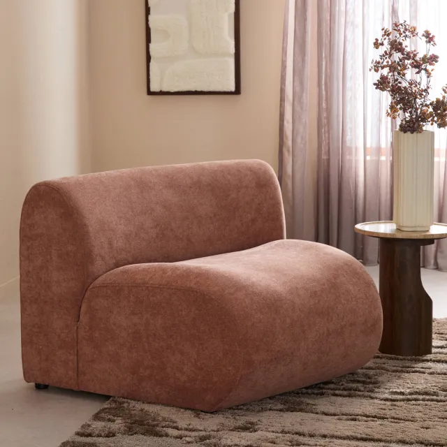 Studio LIVIT fauteuil Basil terra