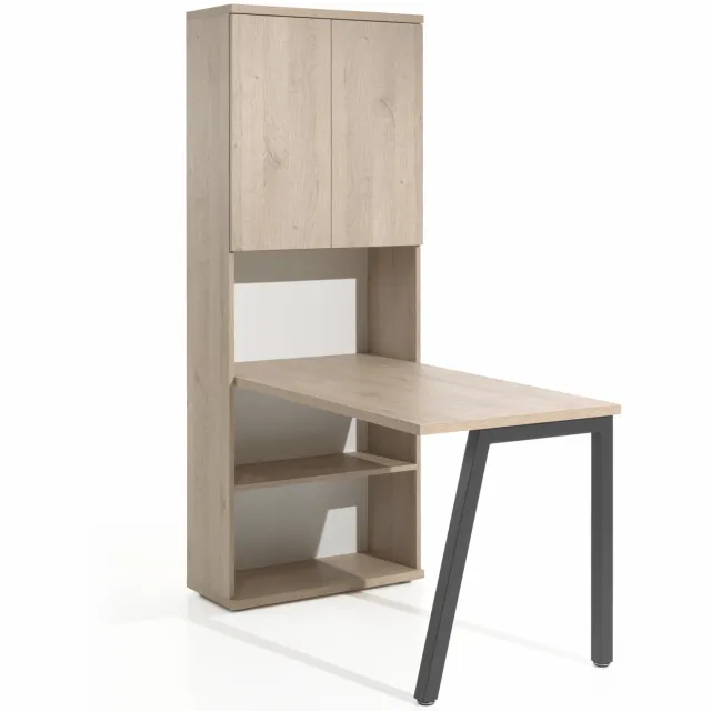 Bureau Pluto eiken Beige