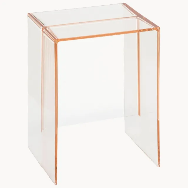 Kartell Design bijzettafel Max-Beam Transparant, Roze