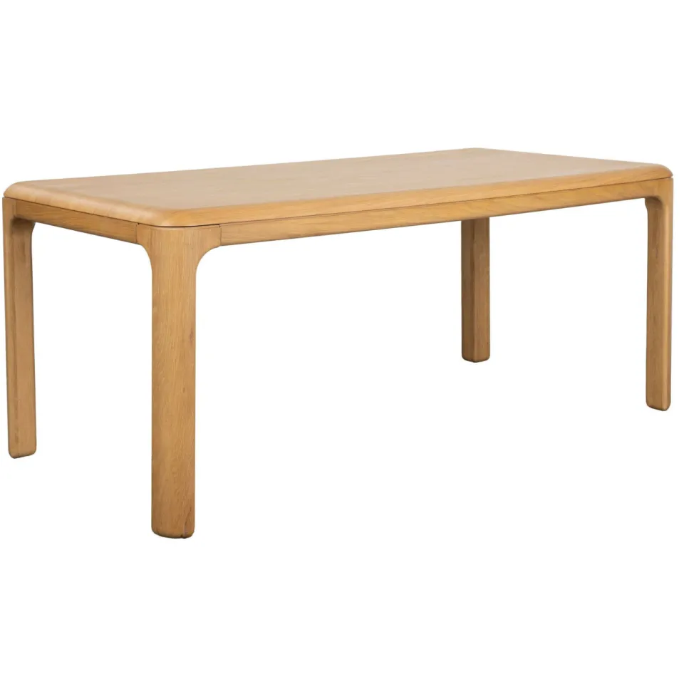 Zuiver eetkamertafel Oever Eettafel 180 cm Naturel (180x90 cm) Beige, foto 2