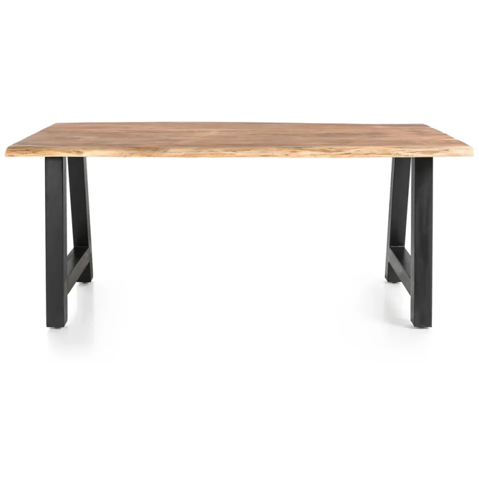 eetkamertafel Joep acacia bruin