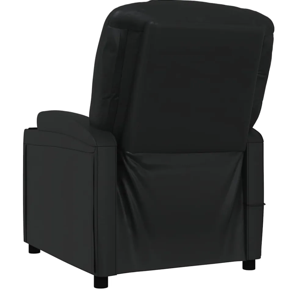 vidaXL Massagestoel kunstleer zwart, foto 4