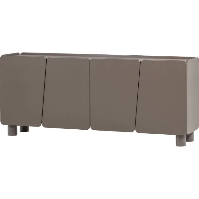 WOOOD Root dressoir 200 cm truffel bruin truffle brown