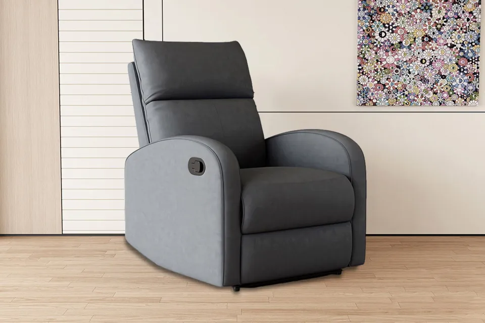 relaxfauteuil Myrthe taupe, foto 6