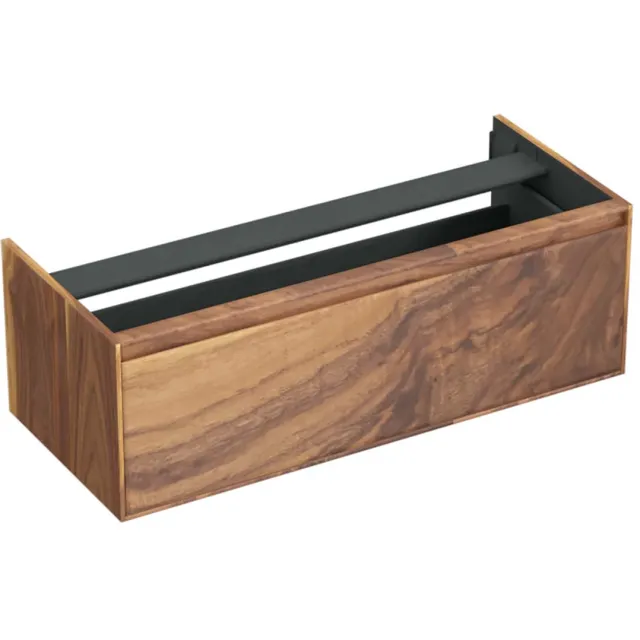 Forzalaqua Onderkast Forzalaqua Reno 120x51x40 Cm 1 La Softclose Noten Pure Walnut Bruin