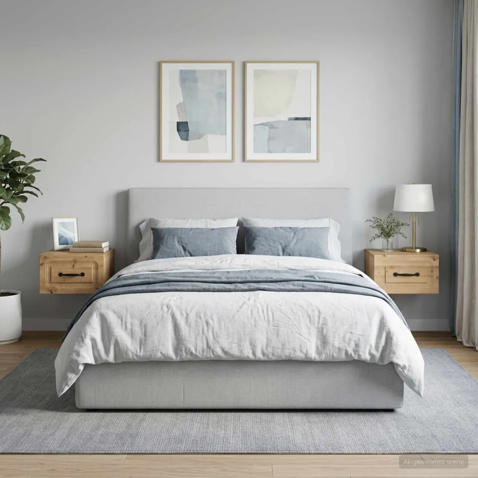 vidaXL Wandbeugel Bedkast 2 st Artisanaal eiken 34,5 x 33 x 20 cm, foto 4