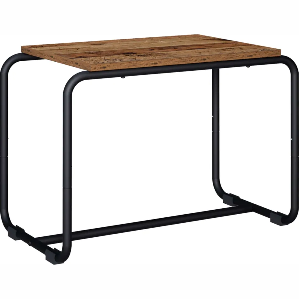 vidaXL TV-standaard 60 x 35,5 x 42 cm Oud hout Bewerkt hout Bruin