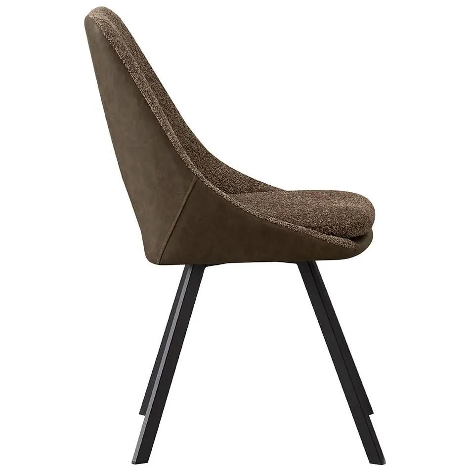 eetkamerstoel Nadine Bouclé beige, foto 3