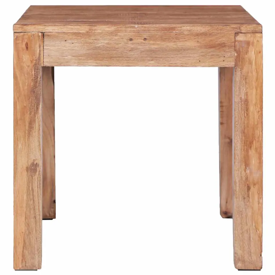 vidaXL Salontafel 53x50x50 cm massief mahoniehout Bruin