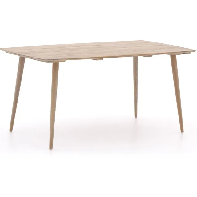 ROUGH Furniture ROUGH-K dining tuintafel 160x90x75cm Bruin