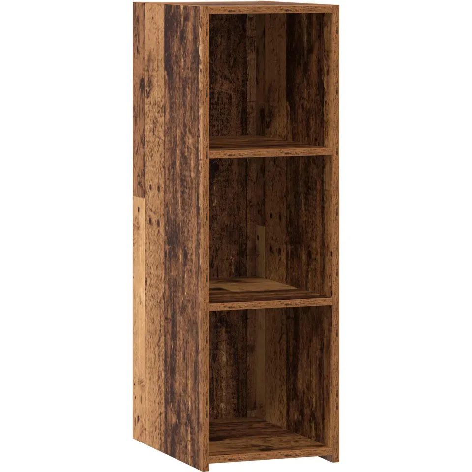vidaXL Dressoir Oud hout 30 x 41 x 93 cm Bewerkt hout Bruin