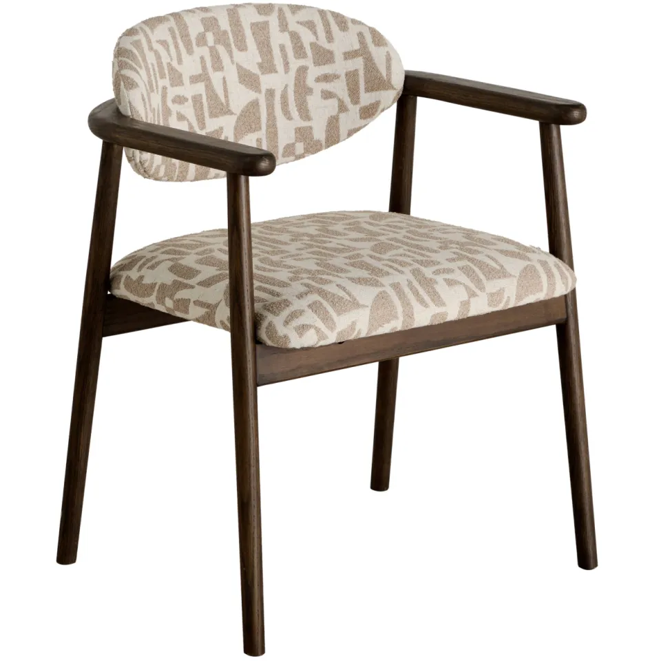NOUS Living eetkamerstoel Elly beige